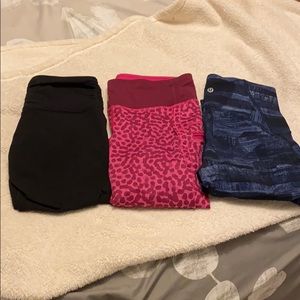 lululemon athletica Pants - 3 crop bundle lululemon athletica Pants - 3 crop bundle